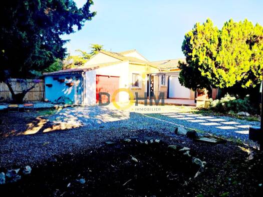 Maison de plain-pied à vendre 229 000 € 5 pièces 4 chambres 127 m² 489 m² de terrain Alès 30100