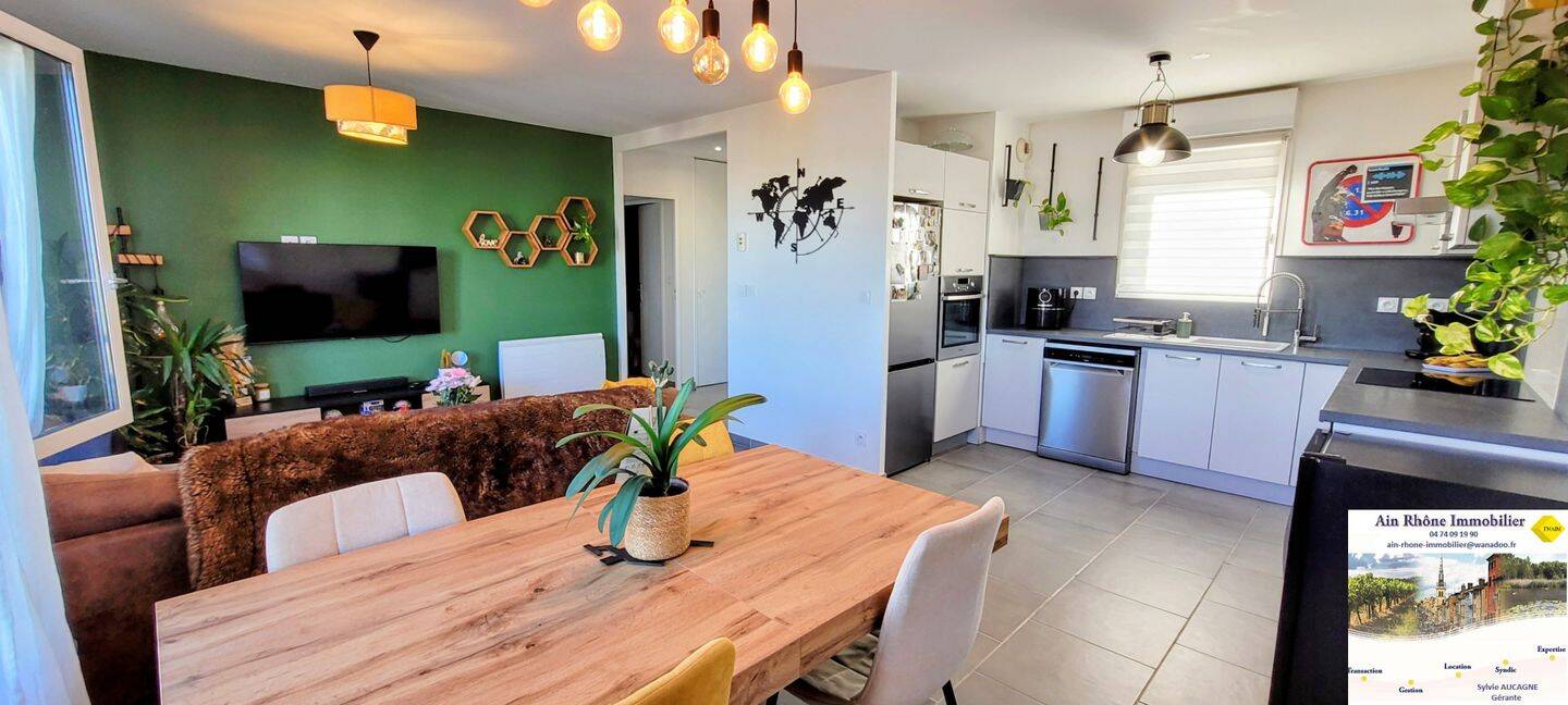 Appartement 3 pièces 61 m² · à Mâcon · 60,8 m² · 168 000 €