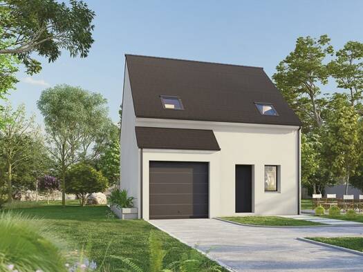 Terrain avec maison neuve à vendre 298 900 € 4 pièces 3 chambres 81 m² 343 m² de terrain Carouge Joncs Marins Brétigny-sur-Orge 91220