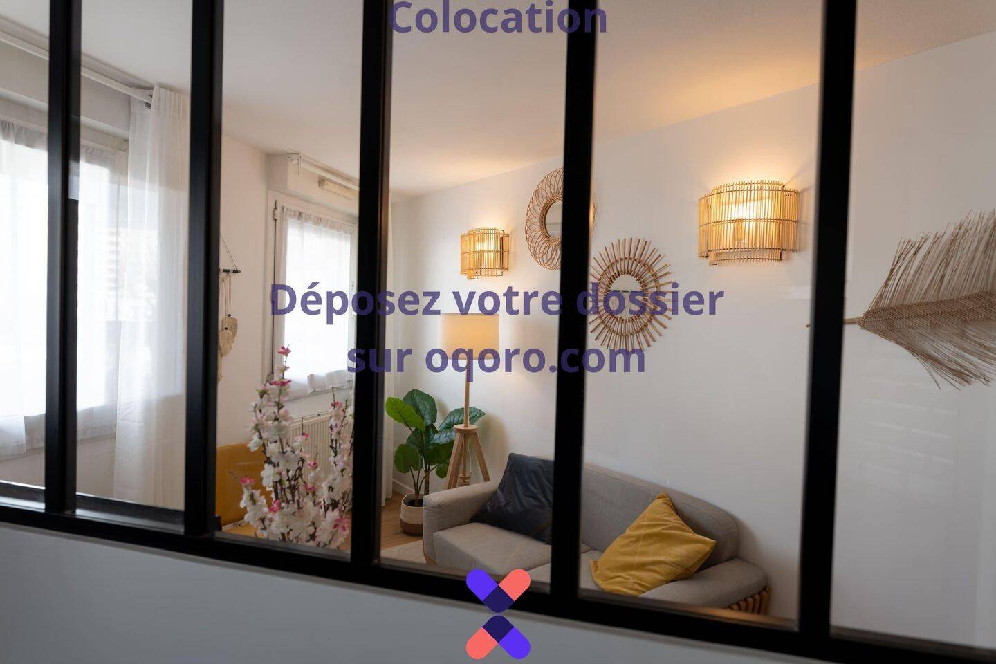 Chambre en colocation appartement meublé — 11