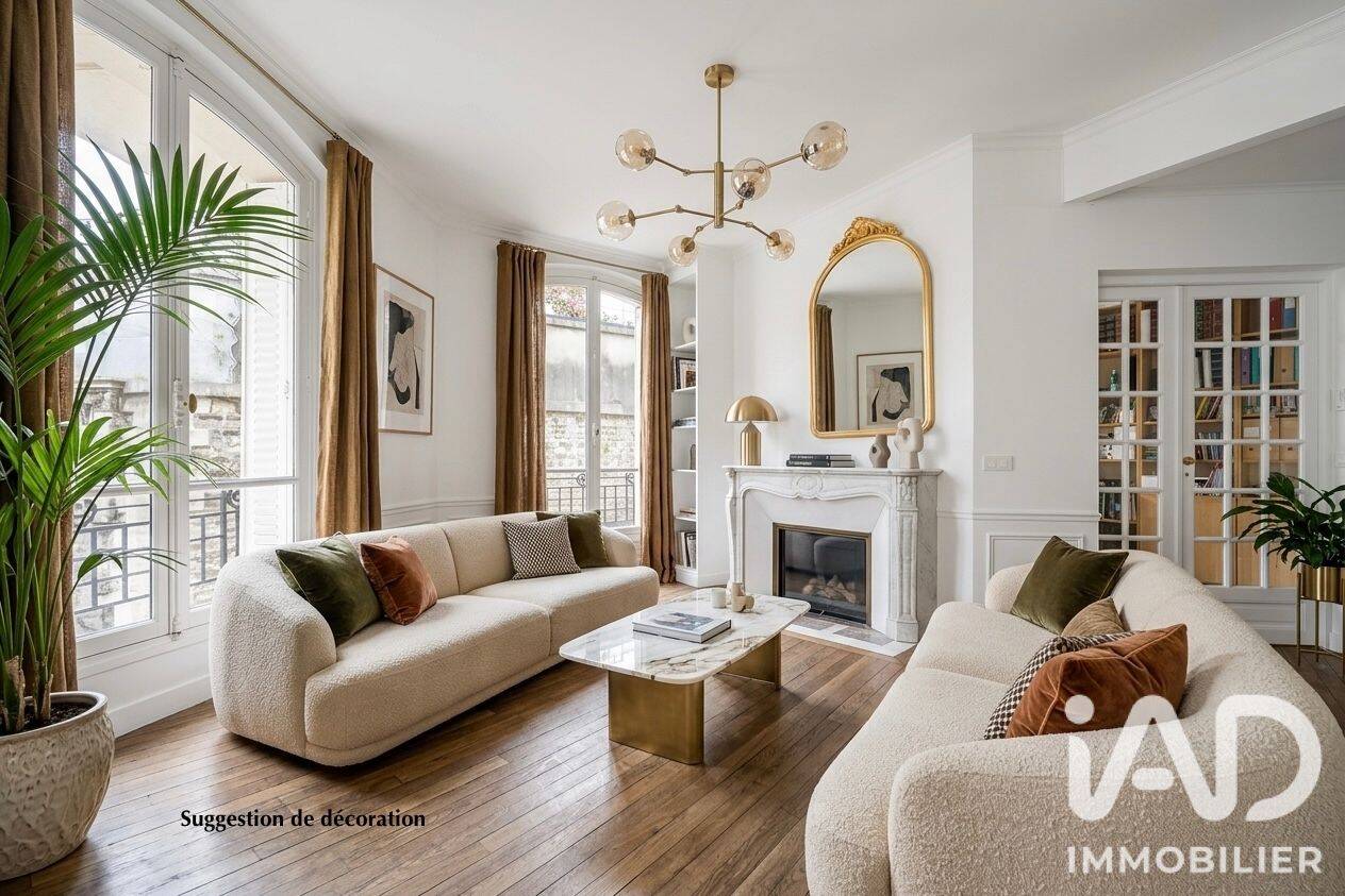 Appartement 5 pièces 126 m² · à Paris 16ème Arrondissement · 126 m² · 1 750 000 €