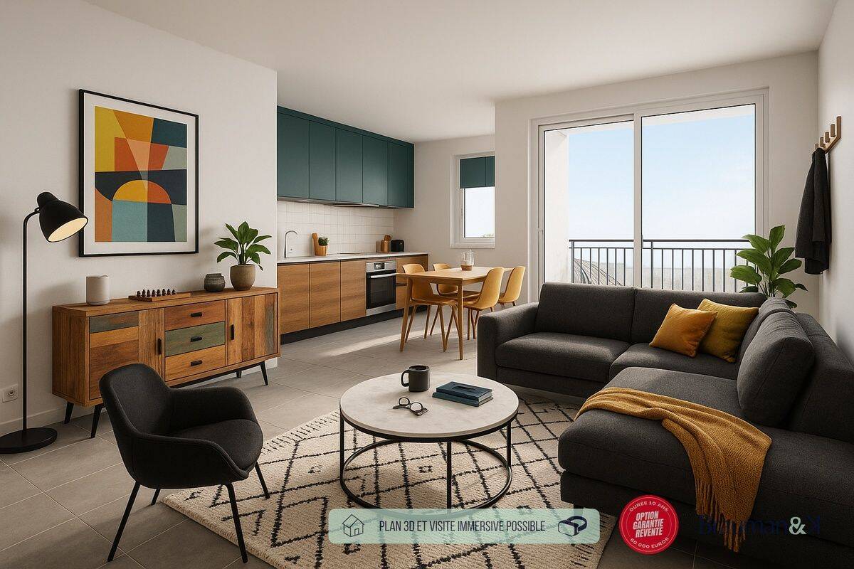 Appartement 4 pièces 75 m² · à Mantes-la-Jolie · 75 m² · 254 000 €