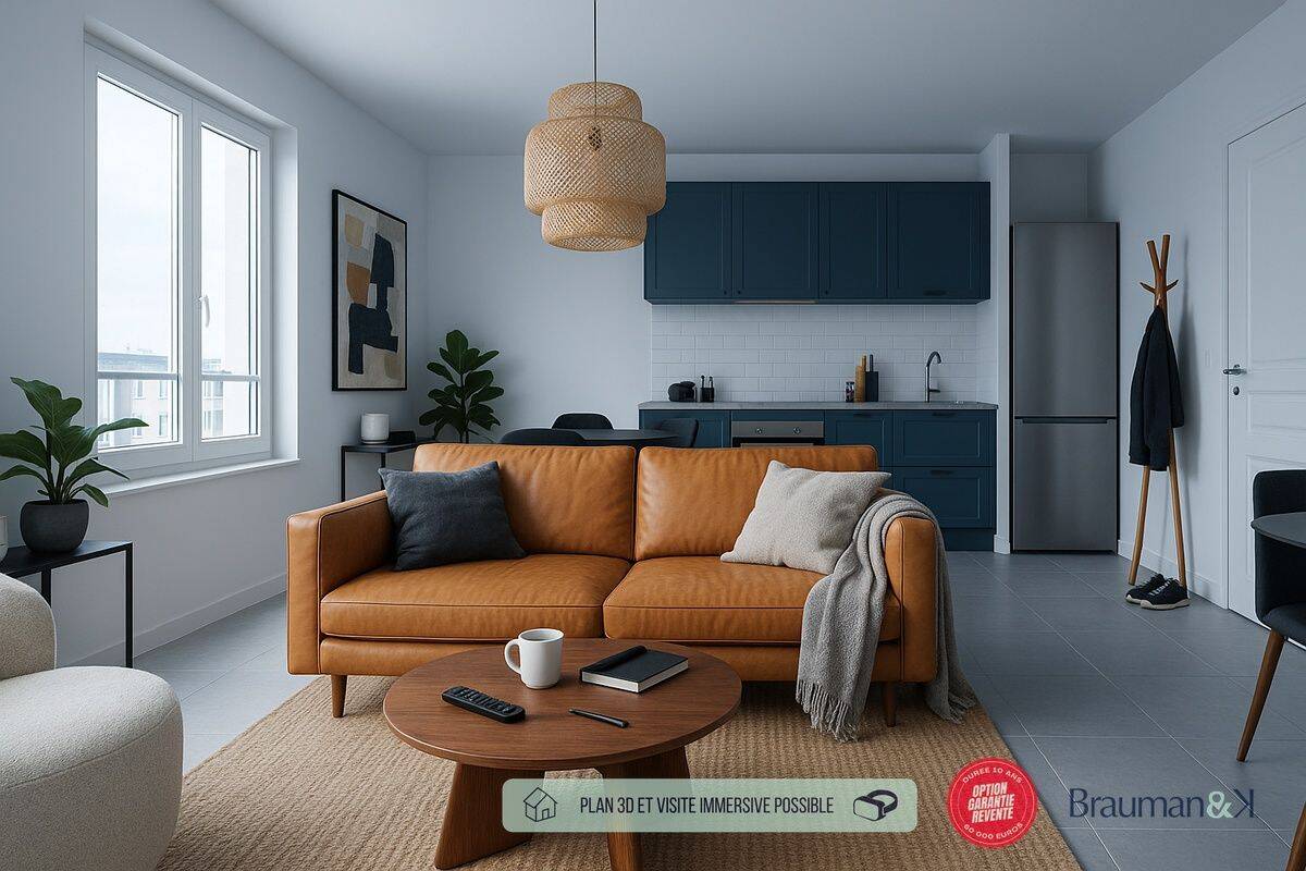 Appartement 2 pièces 48 m² · à Dunkerque · 48 m² · 198 000 €