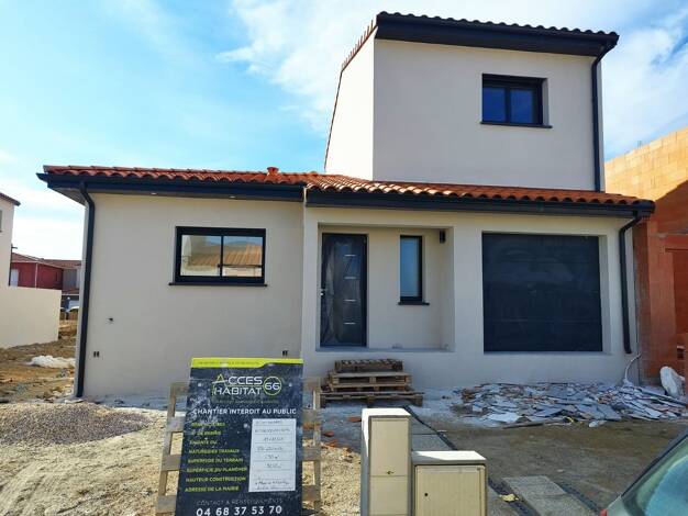 Terrain avec maison neuve à vendre 201 500 € 3 pièces 2 chambres 80 m² 325 m² de terrain Prades 66500