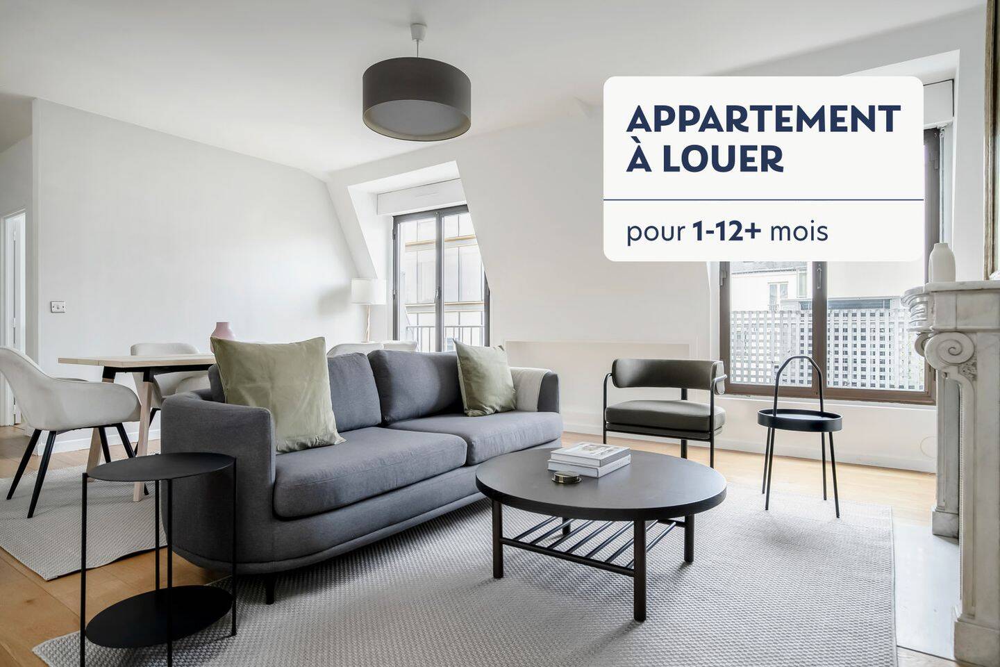 Appartement 4 pièces 85 m² · à Paris 8ème Arrondissement · 85 m² · 4 500 €/mois