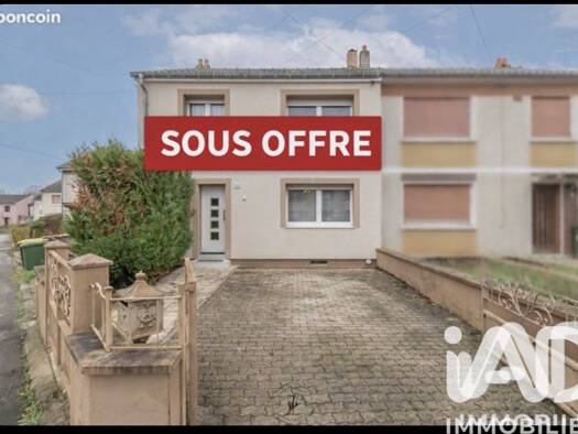 Maison à vendre 245 000 € 5 pièces 3 chambres 99 m² 478 m² de terrain Uckange 57270