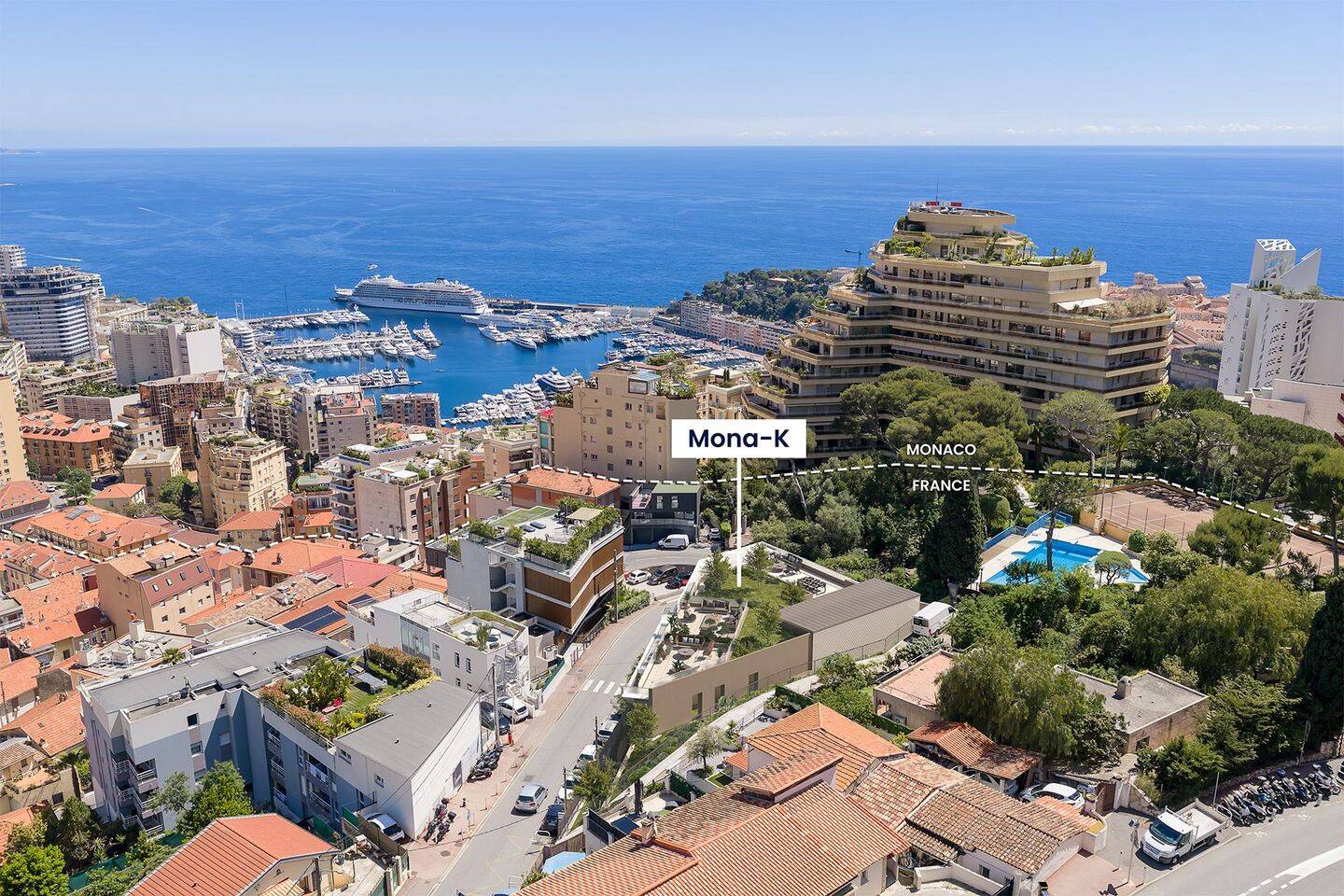Appartement 2 pièces 44 m² · à Beausoleil · 44,1 m² · 420 000 €