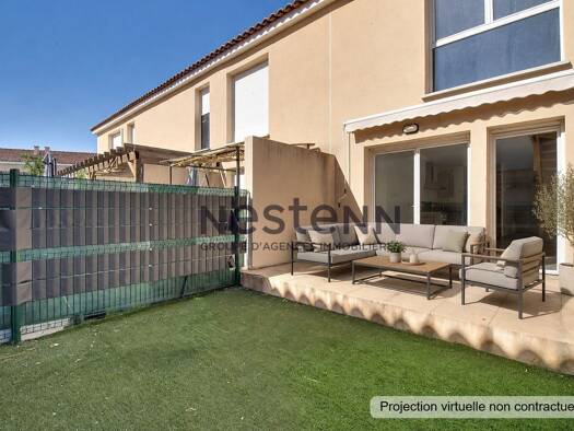Maison à vendre 219 000 € 3 pièces 2 chambres 67 m² 24 m² de terrain Exterieurs-Baisses-Sibourg Lançon-Provence 13680