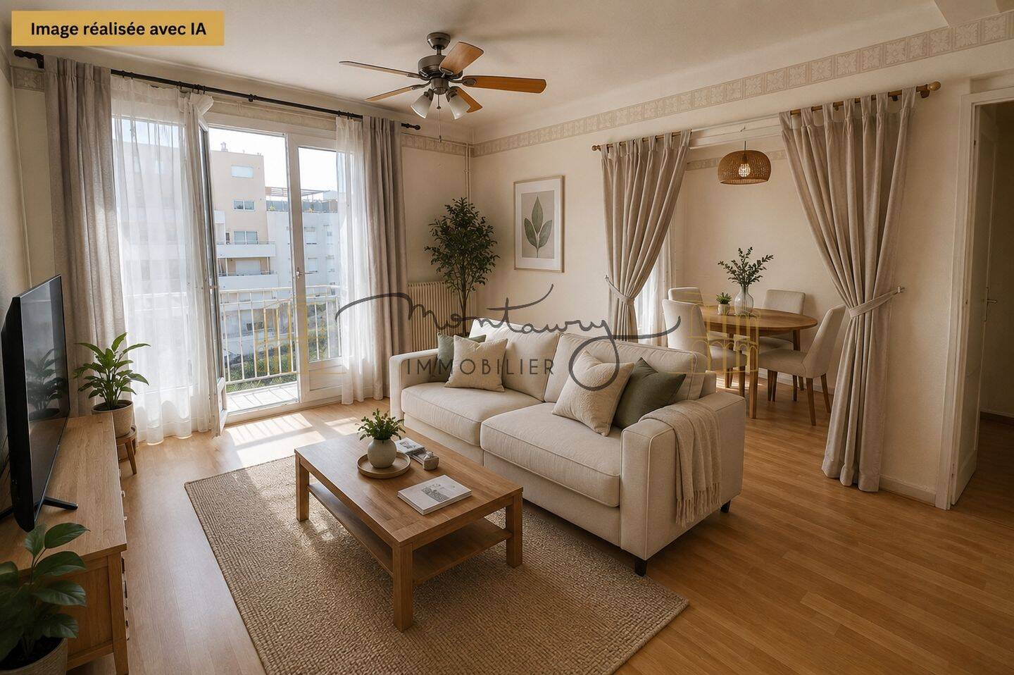 Appartement 4 pièces 62 m² · à Nîmes · 62,1 m² · 108 000 €