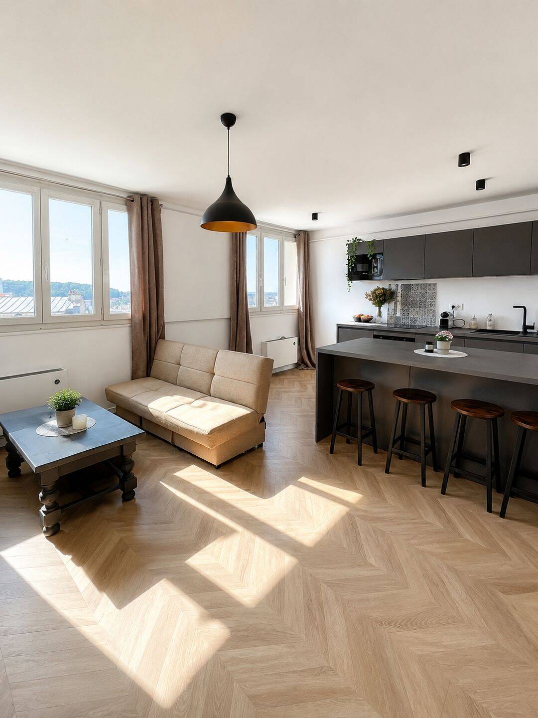 Appartement 2 pièces 54 m² · à Montreuil · 54,4 m² · 1 400 €