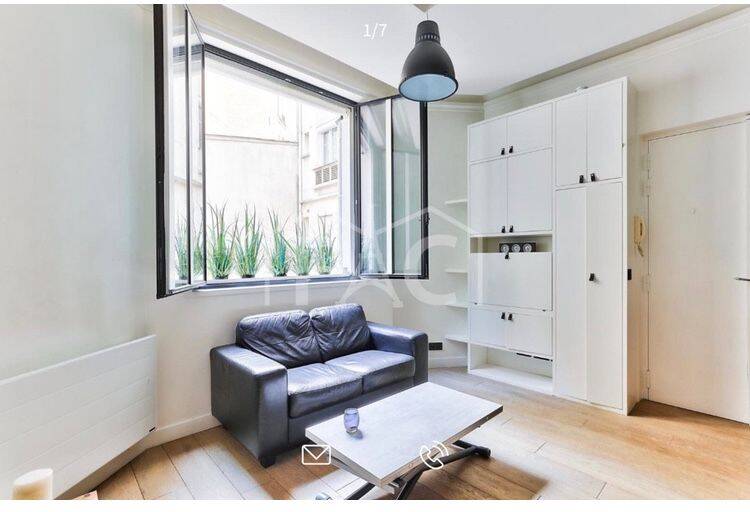 Appartement 2 pièces 25 m² · à Paris 17ème Arrondissement · 25 m² · 1 250 €/mois
