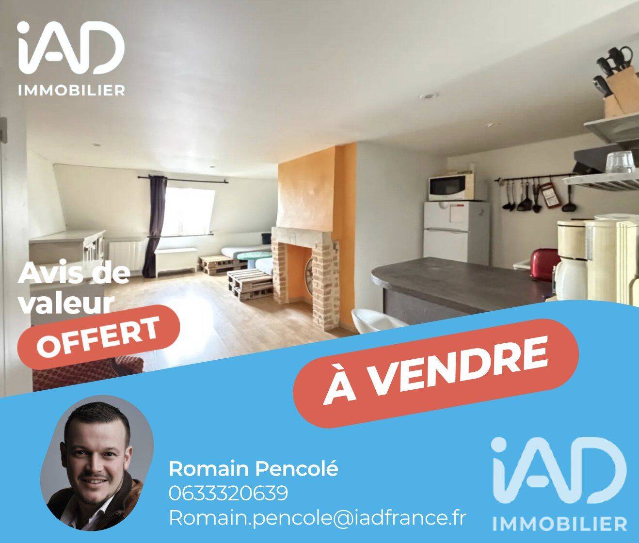 Appartement 2 pièces 34 m² · à Rennes · 33,6 m² · 152 000 €
