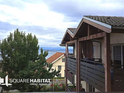 Appartement à vendre 290 000 € 3 pièces 2 chambres 61 m² Étage 2/4 Ville Haute Évian-les-Bains 74500