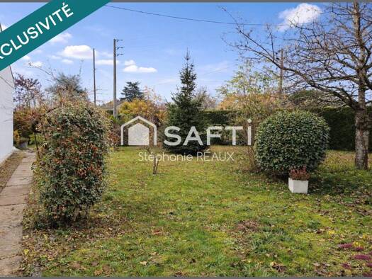 Maison de plain-pied à vendre 125 000 € 5 pièces 4 chambres 94 m² 915 m² de terrain Le Bourg Amilly 45200