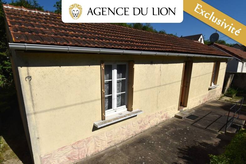 Maison de plain-pied à vendre 110 000 € 2 pièces 1 chambre 44 m² 451 m² de terrain Centre Ville Dreux 28100