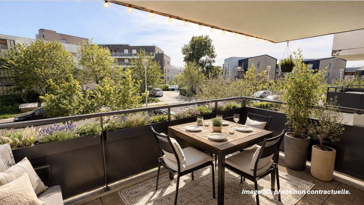 Appartement 3 pièces 61 m² · à Villenave-d'Ornon · 61 m² · 185 000 €