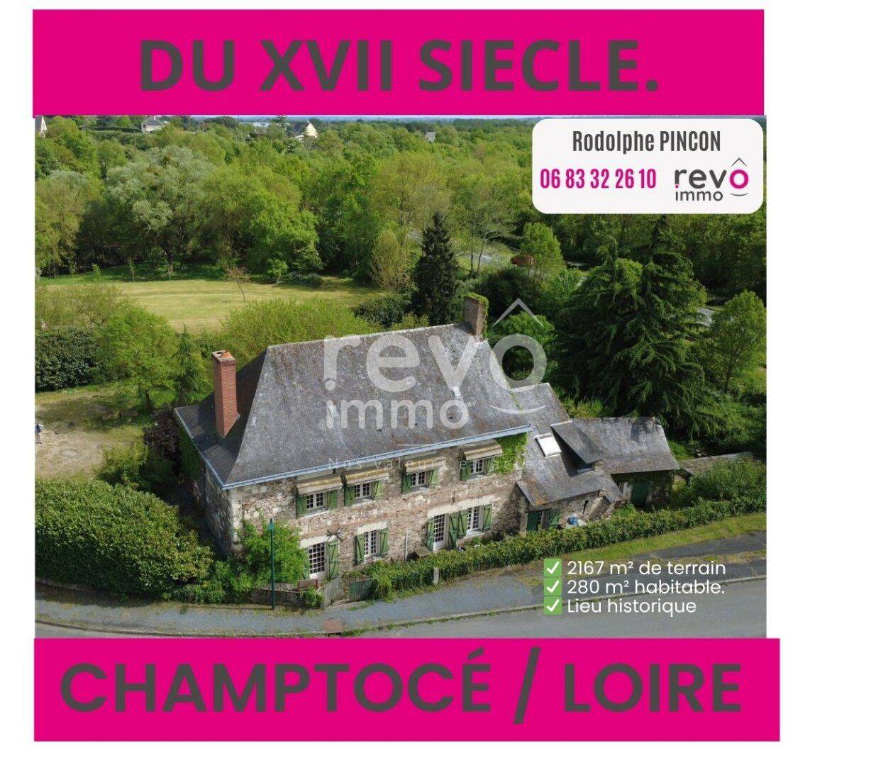 Maison 7 pièces 280 m² · à Champtocé-sur-Loire · 280 m² · 310 000 €