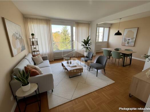 Appartement à vendre 390 000 € 4 pièces 2 chambres 93 m² Étage 7/7 Centre Écully 69130