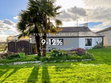 Maison en viager occupé Bouquet 48 300 € 5 pièces 3 chambres 104 m² 1 062 m² de terrain Briec 29510