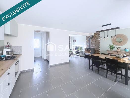 Maison à vendre 182 500 € 4 pièces 3 chambres 81 m² 600 m² de terrain Sessevalle Somain 59490