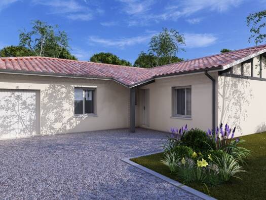 Terrain avec maison neuve à vendre 558 000 € 4 pièces 3 chambres 103 m² 1 041 m² de terrain Messanges 40660