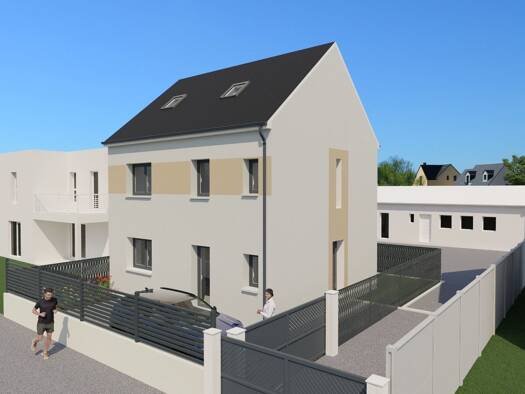 Terrain avec maison neuve à vendre 552 205 € 6 pièces 4 chambres 119 m² 142 m² de terrain Forêt Saint-Germain-en-Laye 78600