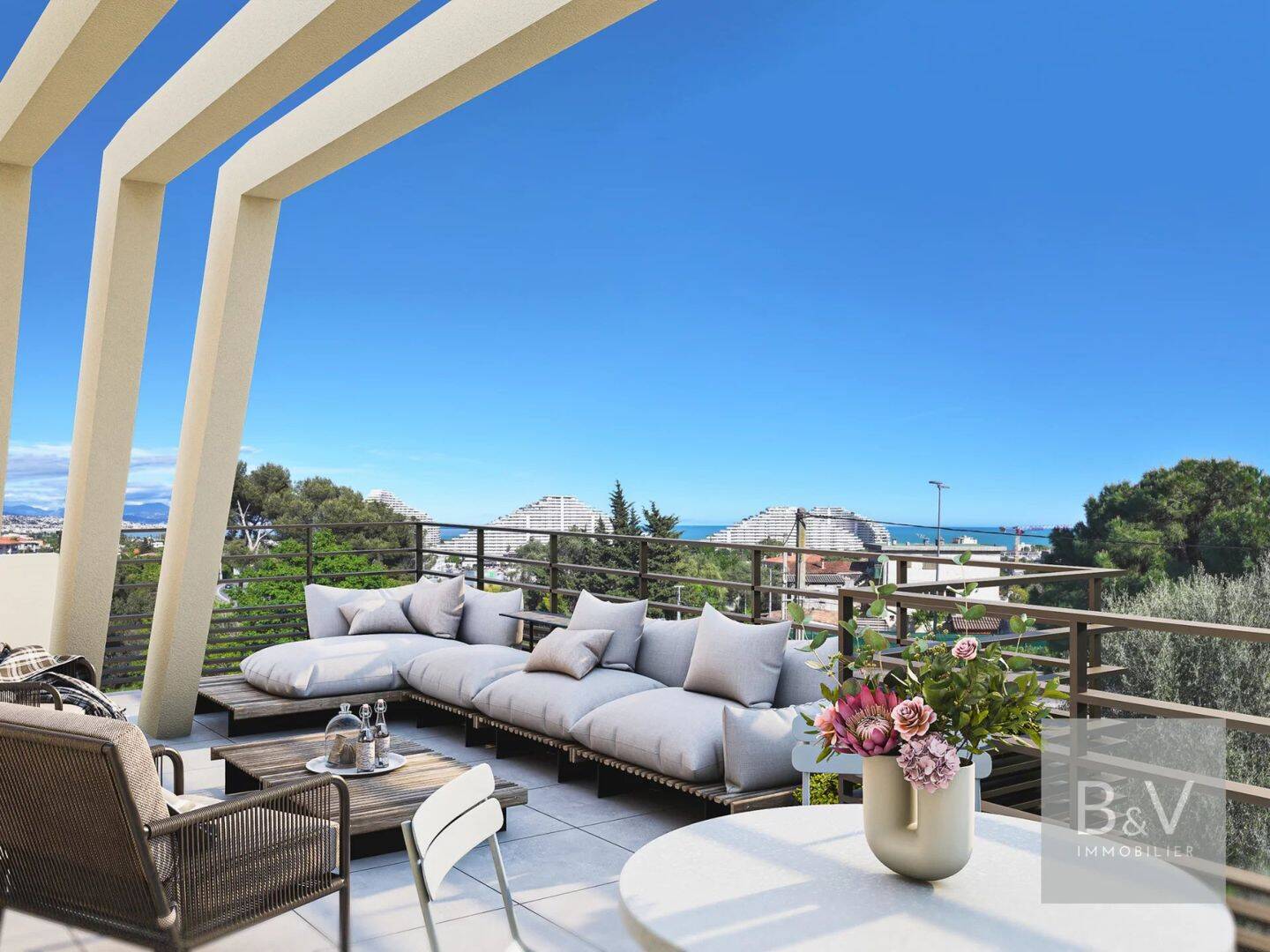 Appartement 4 pièces 80 m² · à Villeneuve-Loubet · 80 m² · 550 000 €
