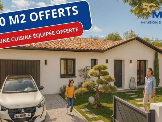 Terrain avec maison neuve à vendre 222 900 € 4 pièces 3 chambres 90 m² 355 m² de terrain Chalamont 01320