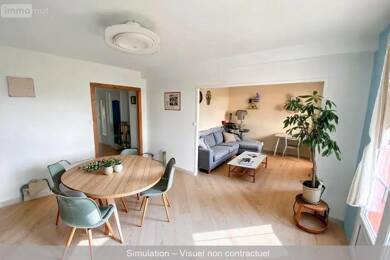 Appartement à vendre 90 000 € 4 pièces 2 chambres 68,3 m² 1er étage Vesoul 70000