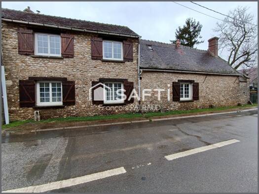 Maison à vendre 259 000 € 6 pièces 3 chambres 140 m² 630 m² de terrain Boinville-le-Gaillard 78660