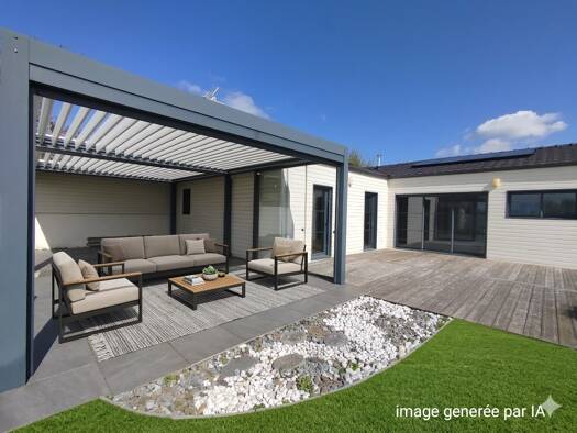 Maison de plain-pied à vendre 377 000 € 4 pièces 3 chambres 112 m² 814 m² de terrain Saint-Christophe 17220