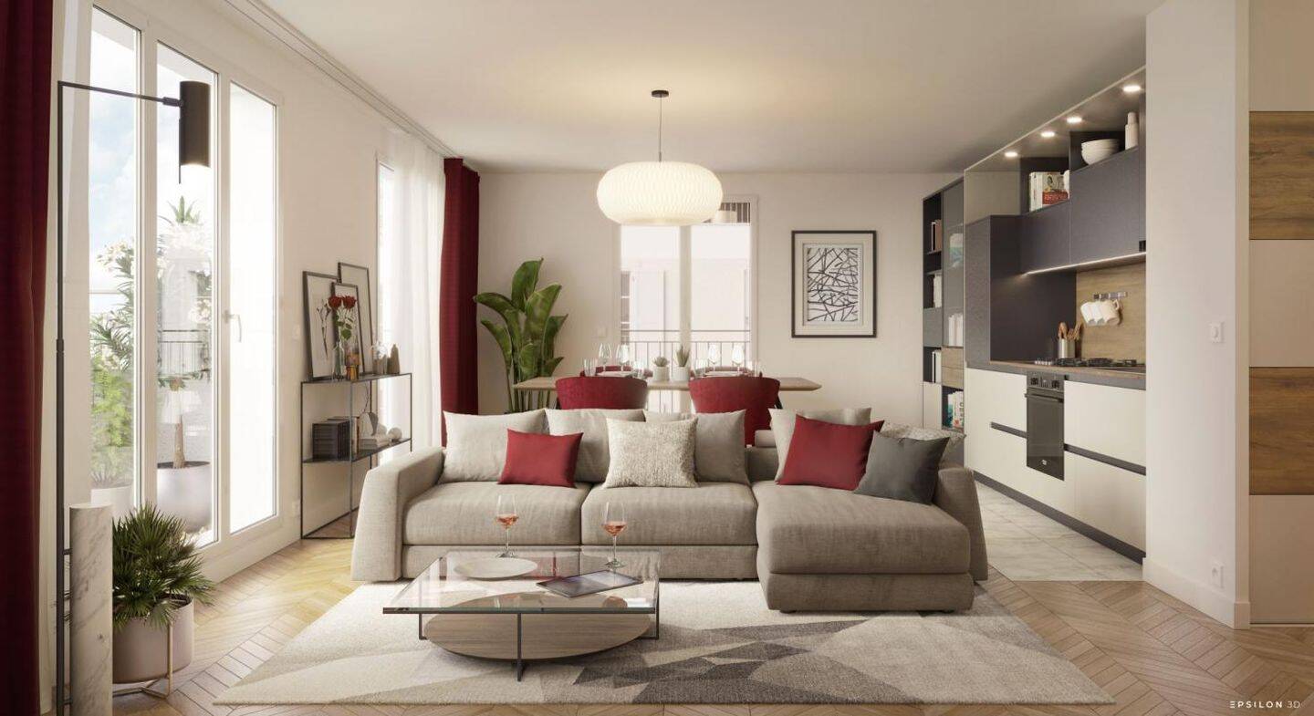 Appartement 4 pièces 80 m² · à Nantes · 80 m² · 404 000 €