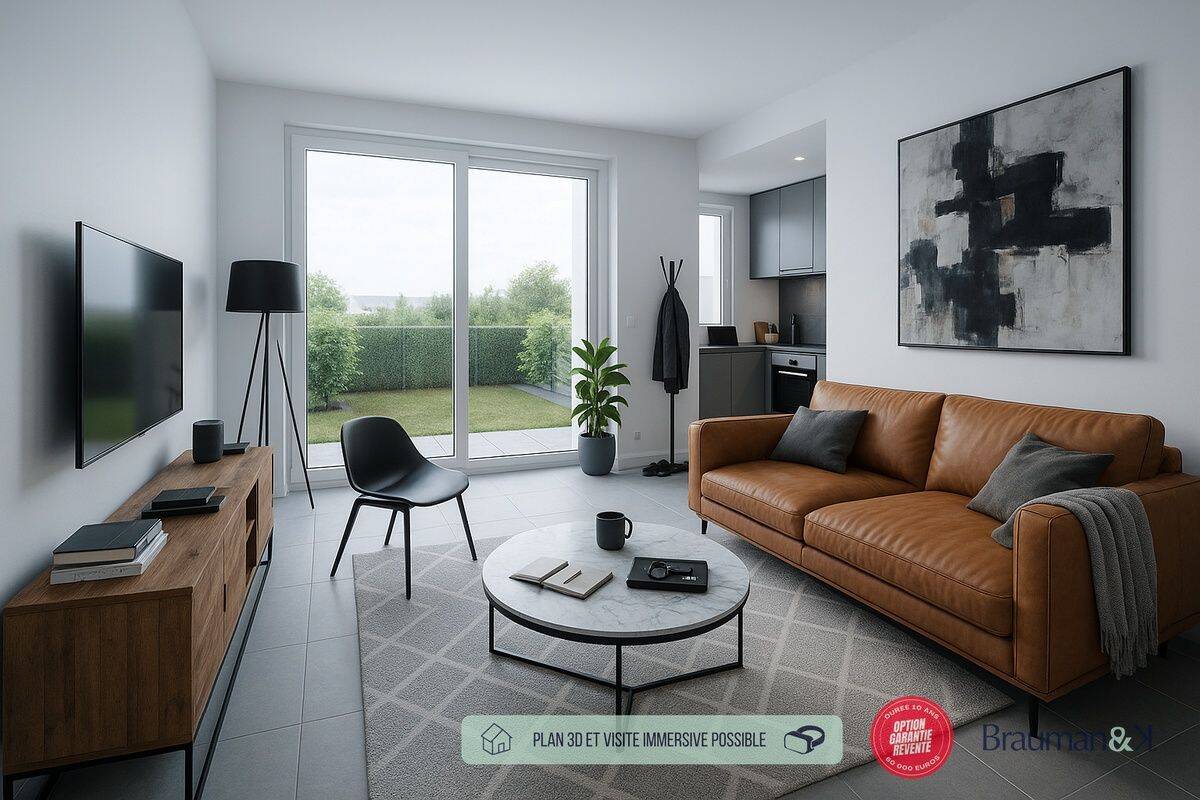 Appartement 2 pièces 43 m² · à Cucq · 43 m² · 244 000 €