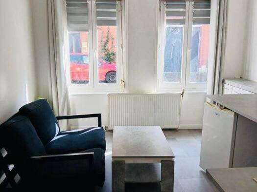 Appartement à louer - logement étudiant 590 € 1 pièce 1 chambre 25 m² RDC Lille 59000