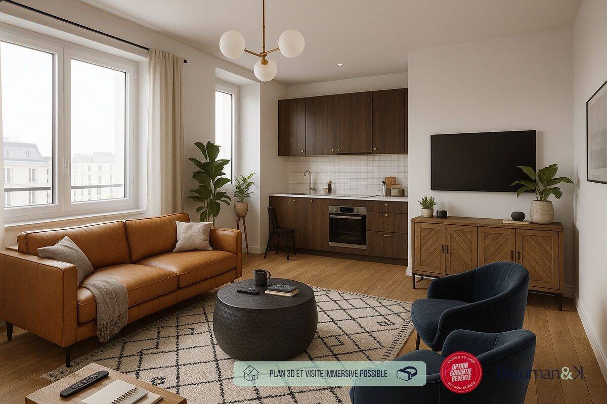 Appartement 2 pièces 44 m² · à Le Havre · 44 m² · 141 546 €