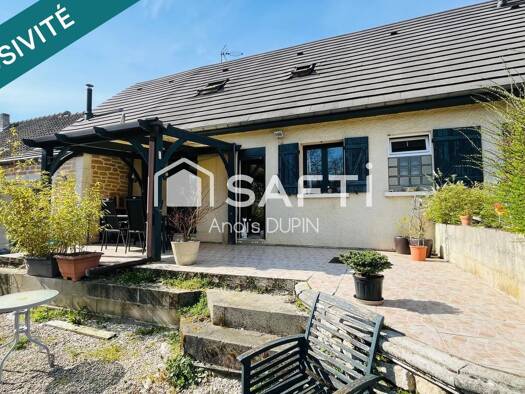 Maison de plain-pied à vendre 219 000 € 8 pièces 5 chambres 180 m² 738 m² de terrain Mauregny-en-Haye 02820