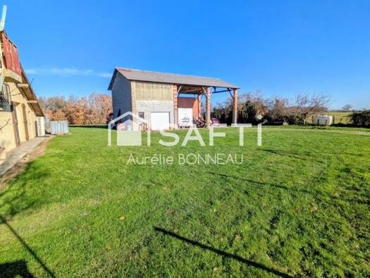 Maison à vendre 219 000 € 5 pièces 3 chambres 130 m² 11 124 m² de terrain Escazeaux 82500