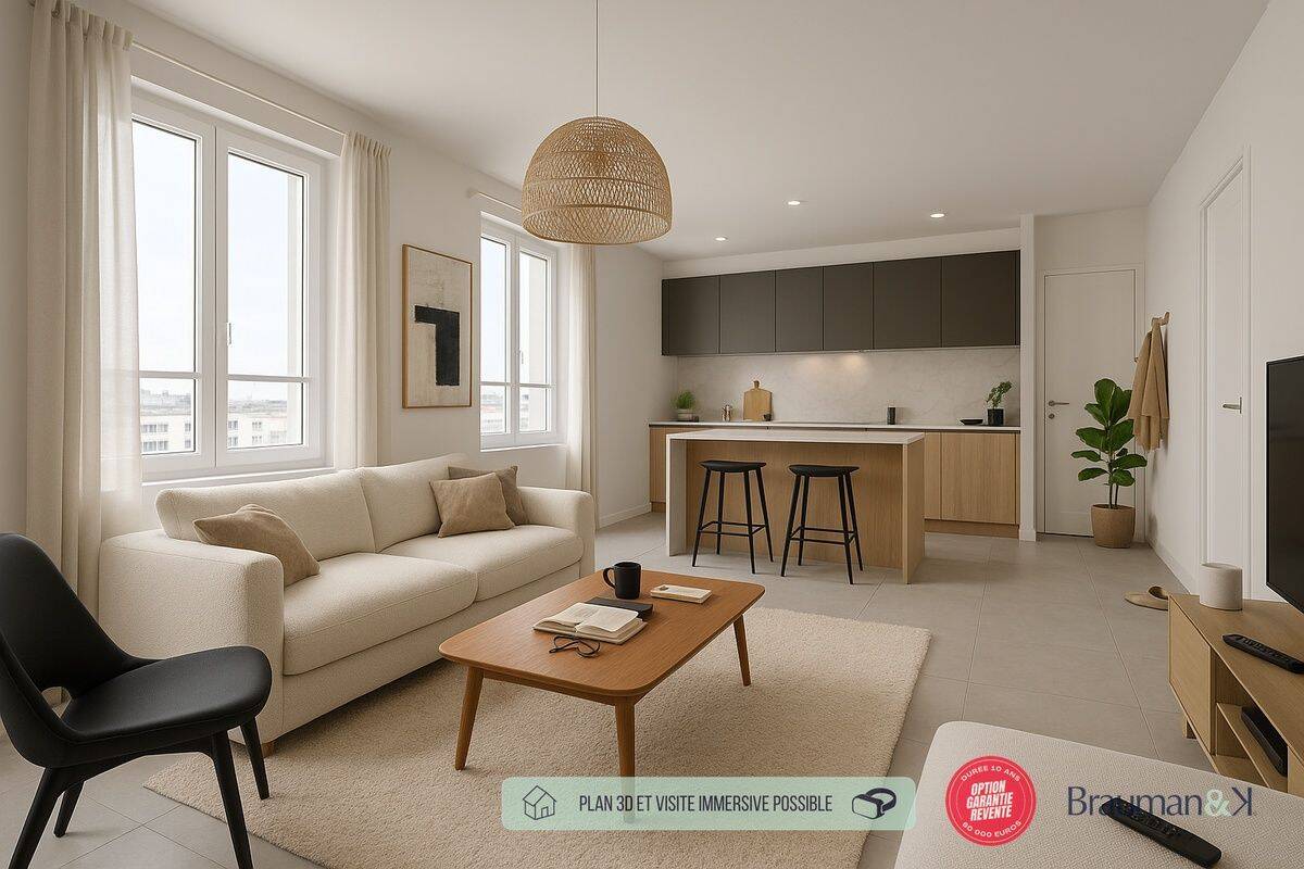 Appartement 5 pièces 95 m² · à Village-Neuf · 95 m² · 443 000 €