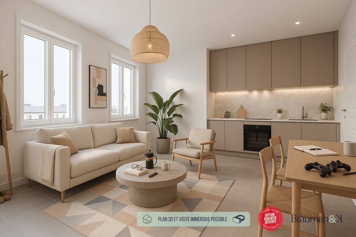 Appartement 2 pièces 30 m² · à Troyes · 30 m² · 241 800 €