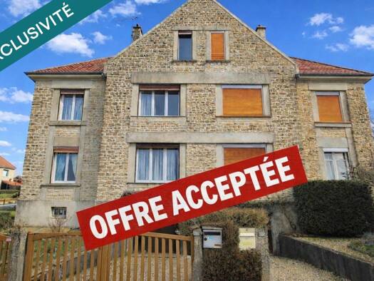 Maison jumelée à vendre 116 000 € 5 pièces 3 chambres 125 m² 1 428 m² de terrain Mouzon 08210