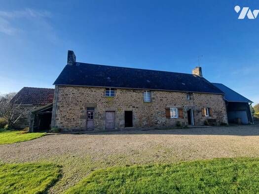 Maison à vendre 156 080 € 4 pièces 3 chambres 130 m² 2 447 m² de terrain Ducey-Les Chéris 50220