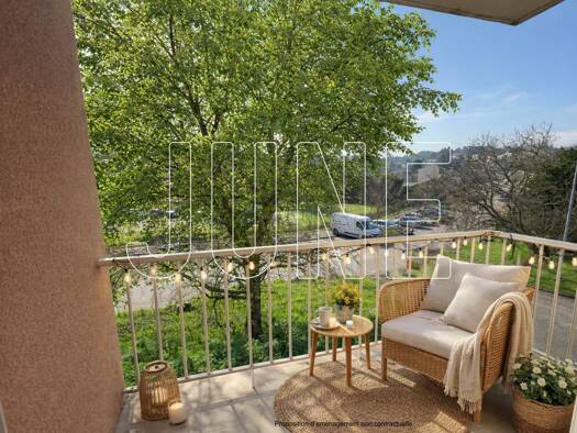 Appartement à vendre 159 000 € 3 pièces 2 chambres 64,6 m² Étage 2/4 Saint-Symphorien-d'Ozon 69360