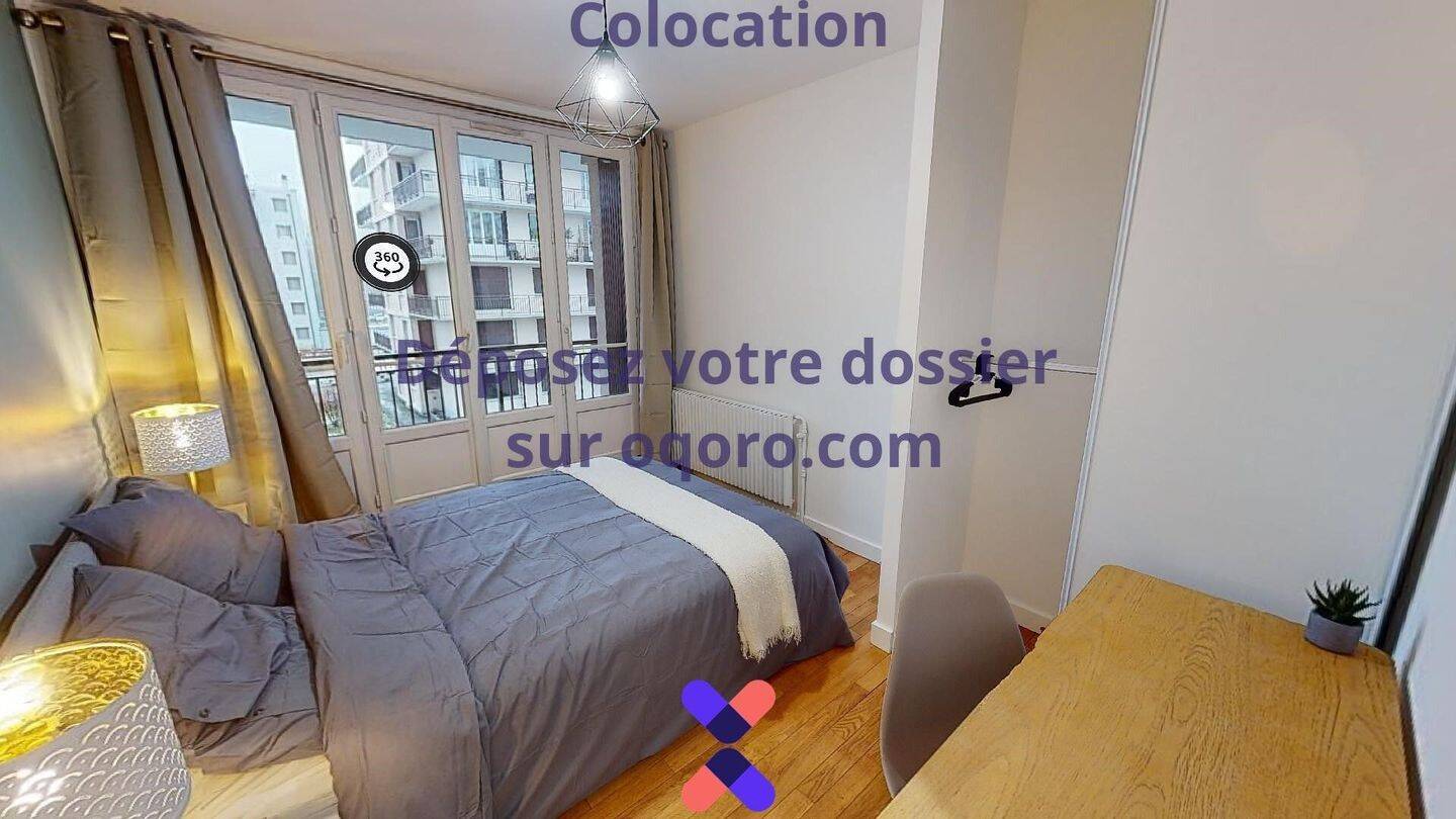 Chambre en colocation appartement meublé — 4