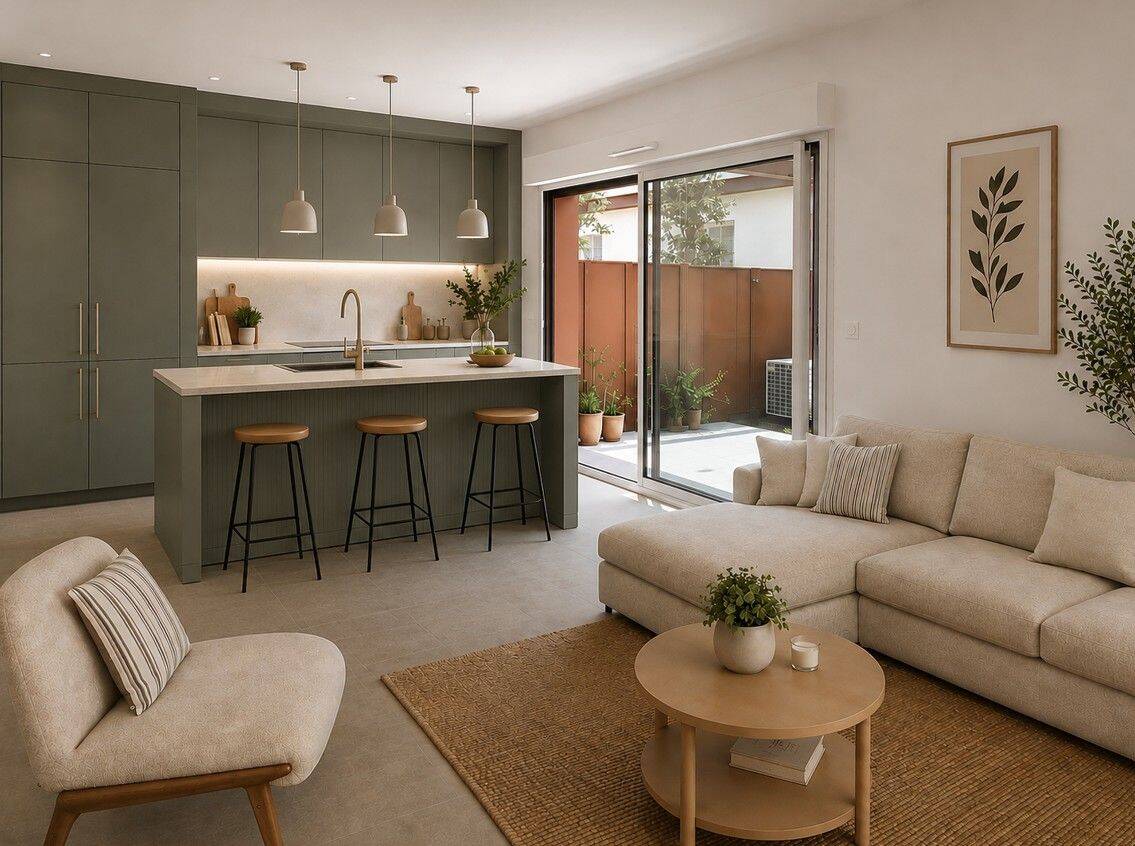 Appartement 3 pièces 59 m² · à Toulouse · 58,7 m² · 365 100 €