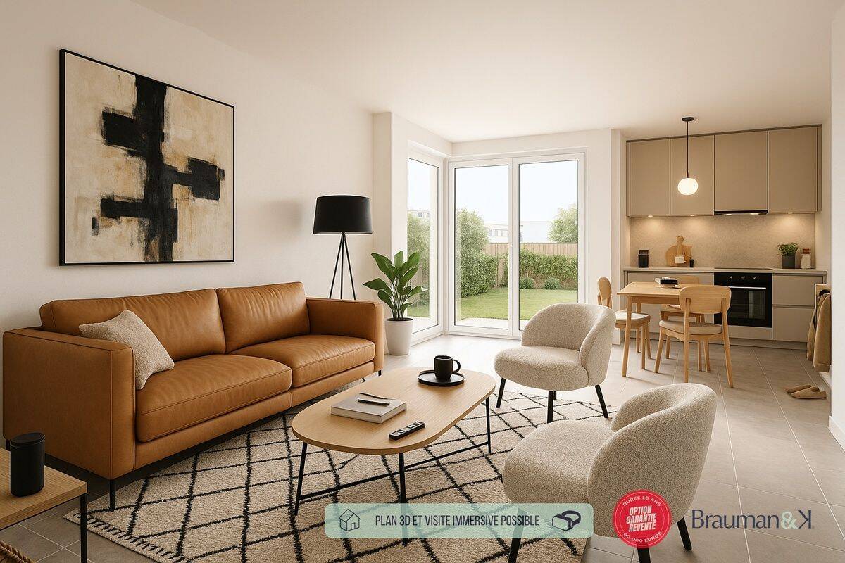 Appartement 3 pièces 62 m² · à Les Herbiers · 62 m² · 224 000 €