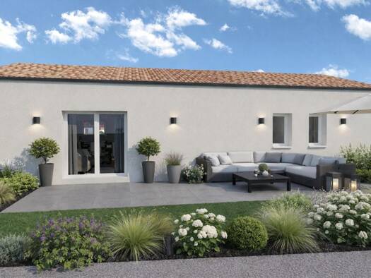 Terrain avec maison neuve à vendre 235 000 € 5 pièces 4 chambres 100 m² 600 m² de terrain Le Fauga 31410