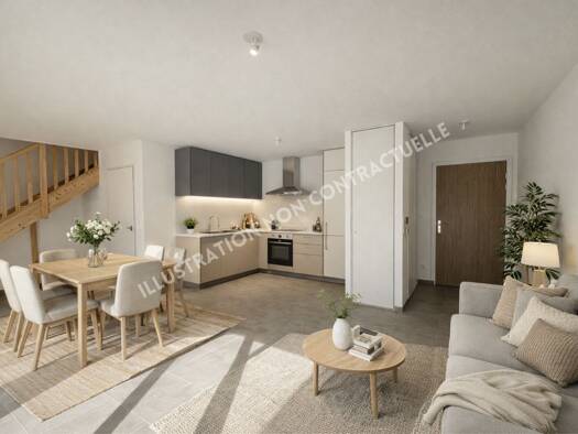 Appartement à vendre 310 000 € 3 pièces 2 chambres 69,2 m² Étage 3/3 Saint-Pierre-en-Faucigny 74800