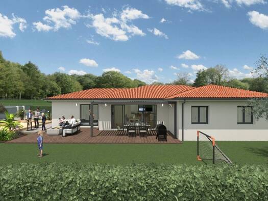 Terrain avec maison neuve à vendre 410 000 € 5 pièces 4 chambres 136 m² 728 m² de terrain Marboz 01851