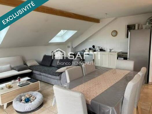 Appartement à vendre 160 000 € 2 pièces 1 chambre 54 m² Étage 3/3 Malgrange Thionville 57100