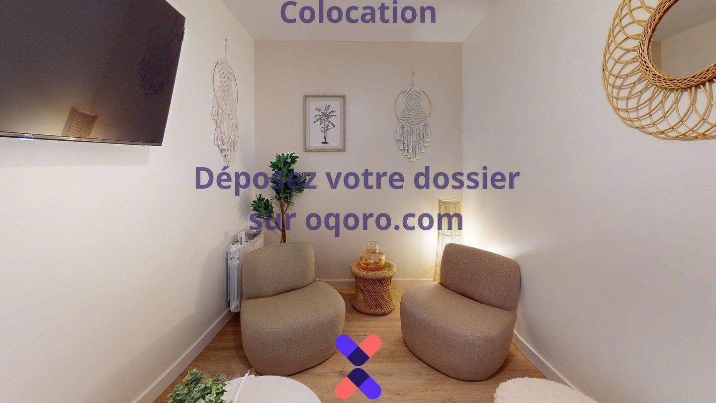 Chambre en colocation appartement meublé — 5